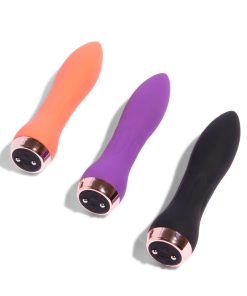 kleine krachtige vibrators-oranje-paars-zwart