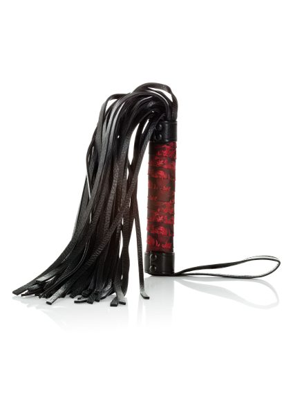 Luxe-flogger-zwart-met-rood-69cm